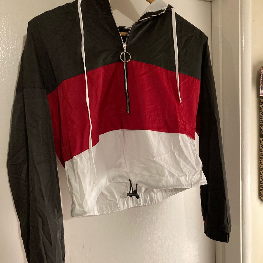 Multi color wind breaker